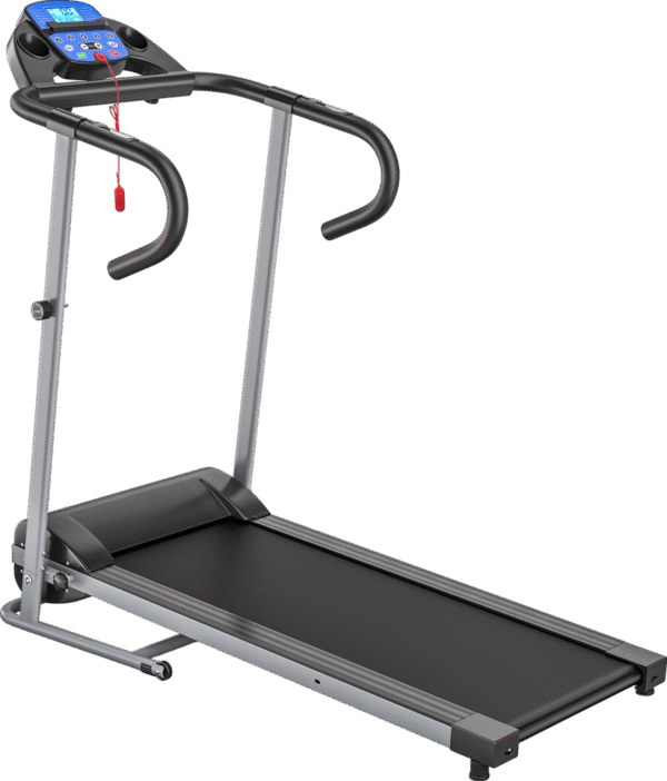 Costway Folding Treadmill with LCD Display and Heart Rate Sensor New
