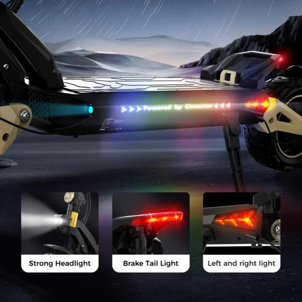 Circooter Cruiser Pro Electric Scooter Dual-Motor 38 MPH 40 Mile Range 2400W New - Image 5