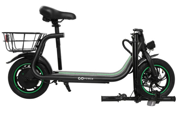 GoPowerBike GoFlow Electric Scooter 350W 15 MPH 18 Mile Range RFB - Image 7