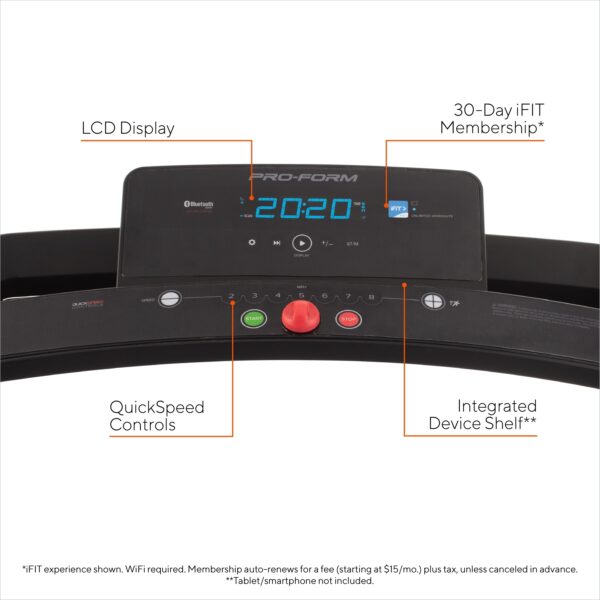 ProForm Cadence Compact 300 Folding Treadmill, Compatible with iFIT Personal Training - Image 32