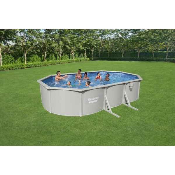 Bestway Hydrium 20’ X 12’ X 48” Steel Wall Above Ground Pool Set - Image 9