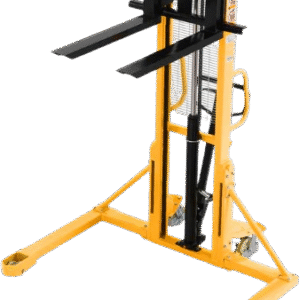 Apollolift A-3004 63" Lifting Height 1100 lbs. Capacity Manual Straddle Stacker New