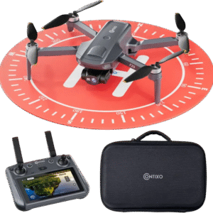 Contixo F29 Drone Foldable with 4K UHD Camera 5" Touchscreen GPS Control New
