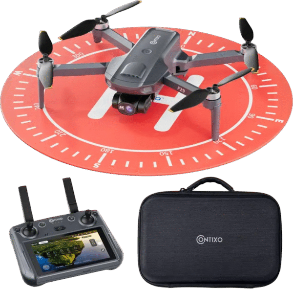 Contixo F29 Drone Foldable with 4K UHD Camera 5" Touchscreen GPS Control New