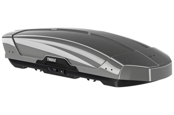 Thule Motion XT Roof-Mounted Cargo Box - Large - Glossy Titan - 629707 - Image 5