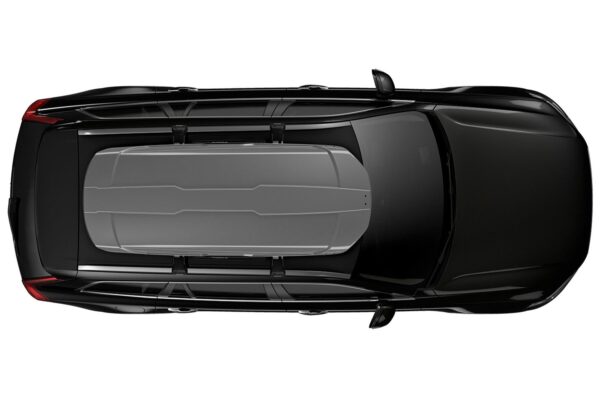 Thule Motion XT Roof-Mounted Cargo Box - Large - Glossy Titan - 629707 - Image 3