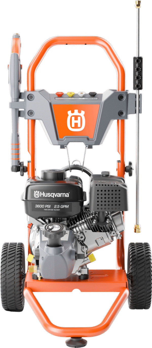 Husqvarna 022015 Gas Pressure Washer Control Touch 3600 PSI 2.5 GPM Briggs & Stratton CR950 New