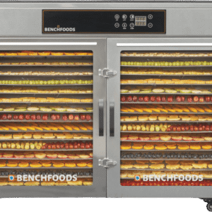 BenchFoods Horizontal Dehydrator Dual Zone 32 Tray Digital Stainless Steel 3750W New