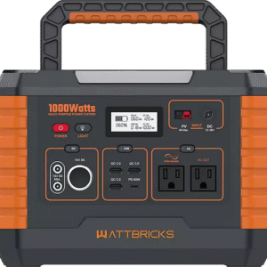 WattBricks MP1000 Portable Power Station Solar Generator 1000W 999Wh New