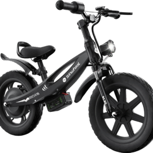 isinwheel SK14 2-in-1 Electric Bike for Kids 14" Wheels 250W 18V 3/6/10 MPH New