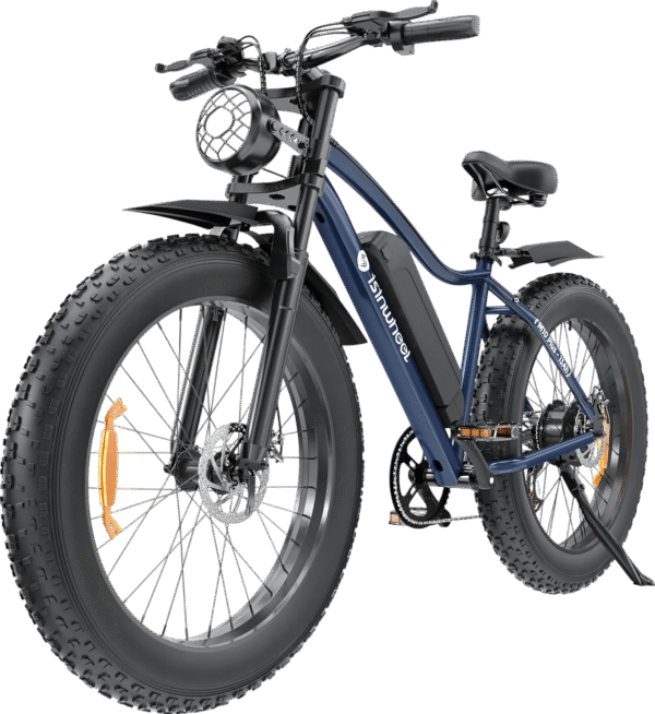 isinwheel M10 Plus Electric Bike 750W Motor 48V Battery 65 Mile Range 28 MPH New