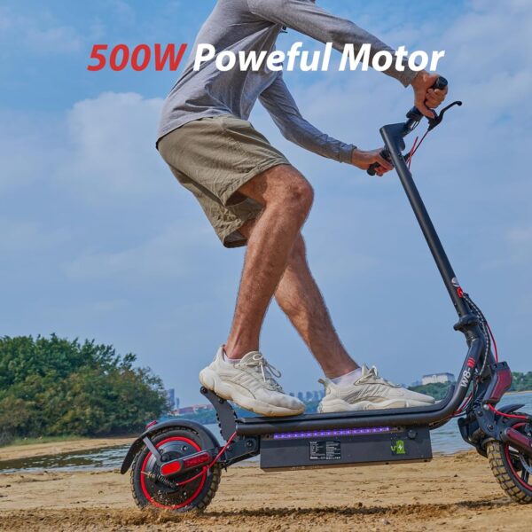 iScooter W8 Electric Scooter Foldable 500W 54.6V 25 MPH 25 Mile Range with Smart App New - Image 3