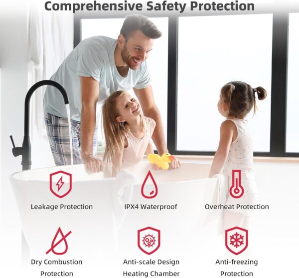 Mizudo CS120 Tankless Water Heater Propane Gas 5.1 GPM 120,000 BTU New - Image 6