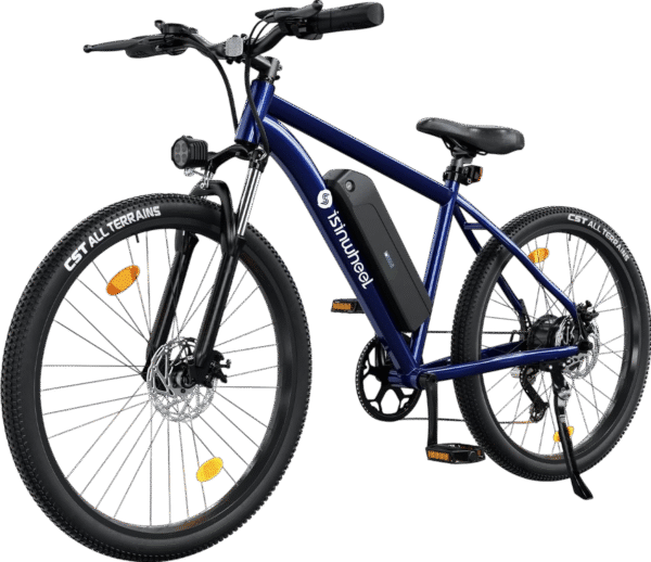 isinwheel M10 Electric Commuter Bike 500W 36V 20 MPH 46 Mile Range New