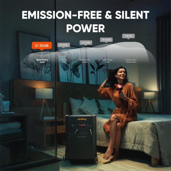 Jackery Explorer 5000 Plus Solar Generator 120V/240V Dual Voltage 7200W New - Image 7