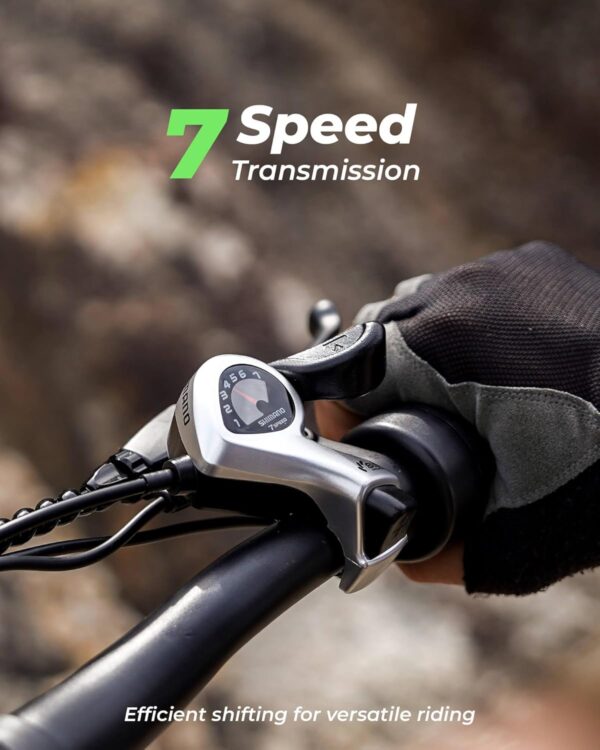 isinwheel M10 Plus Electric Bike 750W Motor 48V Battery 65 Mile Range 28 MPH New - Image 7