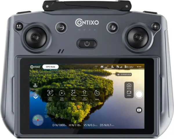 Contixo F29 Drone Foldable with 4K UHD Camera 5" Touchscreen GPS Control New - Image 6