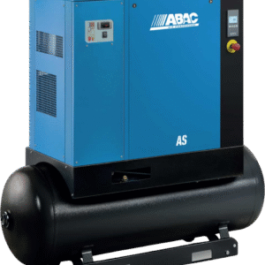 ABAC AS-B Rotary Screw Air Compressor w/ Dryer 150PSI 15HP 131 Gal. 3-Phase 230/460V New