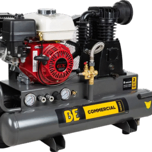 BE Portable Air Compressor with Honda GX200 Engine 13.8 CFM at 90 PSI New
