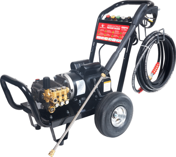 Canpump CR3000 Electrojet Pressure Washer 1500 PSI 2.2 GPM 2 HP 120V Total Stop System New