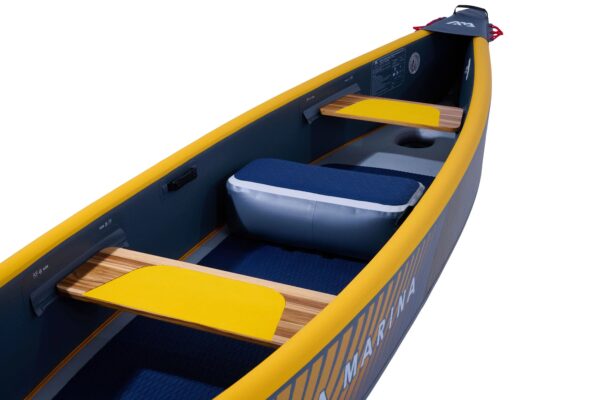 Aqua Marina AIR-C Tomahawk Air-C 15'8" Inflatable Speed Canoe 3 Person New - Image 4