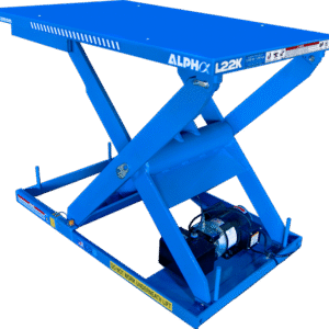 Bishamon Alpha Electric-Hydraulic Lift Table 53" x 40" Single Scissor 2,200 Lbs Load L22K-4053 New