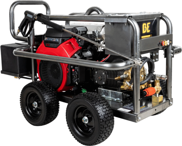 BE Pressure Washer Cold Water 5000 PSI 5 GPM Honda GX690 Engine New