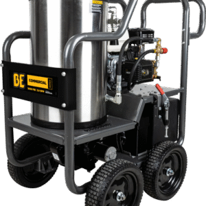 BE Pressure Washer Hot Water Triplex Pump 3000 PSI 3 GPM Honda GX200 Engine New