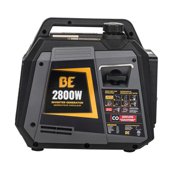 BE 2500W/2800W Inverter Generator Gas Powerease Engine Recoil Start New - Image 7