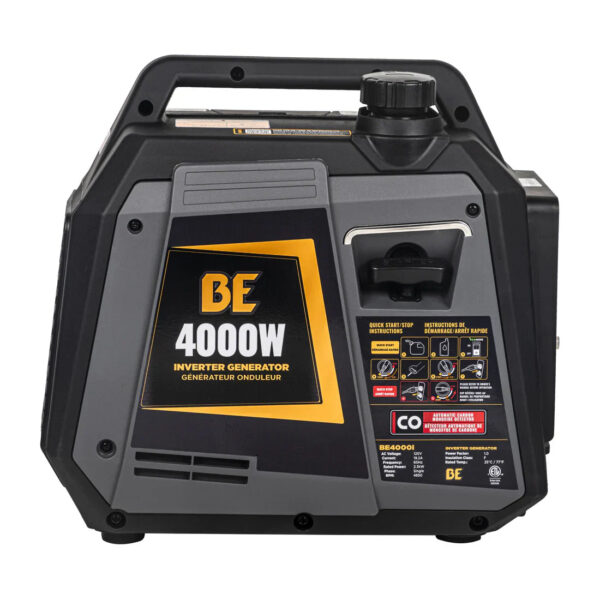 BE 3200W/4000W Inverter Generator Gas Powerease Engine Recoil Start New - Image 7