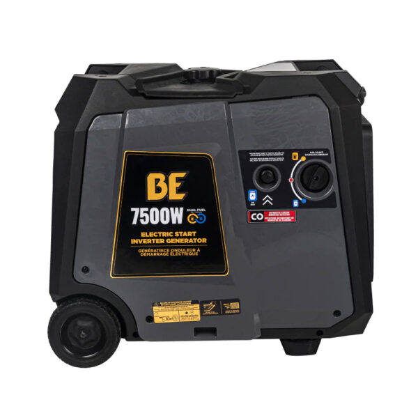 BE 6000W/7500W Digital Inverter Generator Dual-Fuel Gas Propane Powerease Engine Electric Start New - Image 4