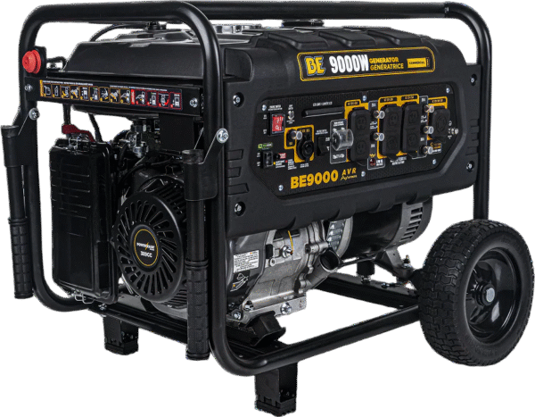 BE 6300W/9000W Generator Gas Powerease Engine Electric Start CO Detect 120/240V New