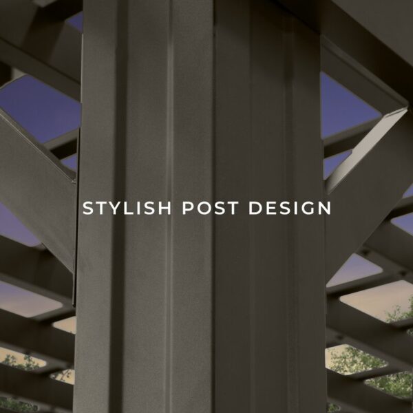 Backyard Discovery Steel Traditional Pergola  12 ft. x 10 ft. - Image 3