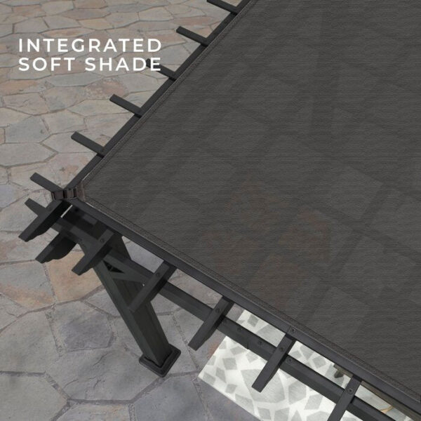 Backyard Discovery Traditional Steel Pergola 16' x 12' - Image 10