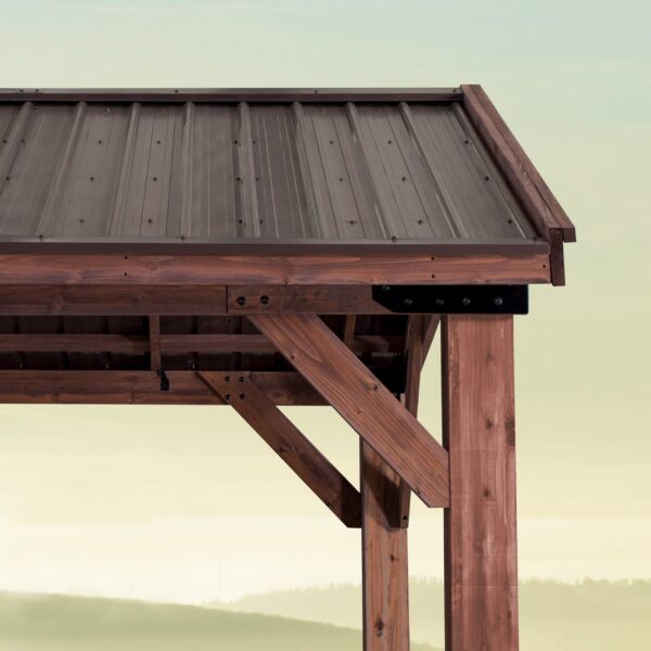 Backyard Discovery 12×10 Brindlewood Gazebo - Image 4