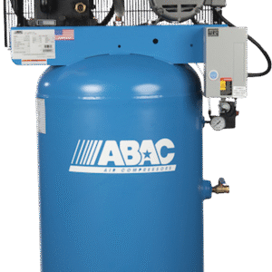 ABAC ABC7-2180VFF Air Compressor 7.5HP 80 Gal. Two-Stage Single Phase 230V Full Feature New