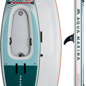 Aqua Marina BT-24CAP Cascade 11'2" Inflatable Stand Up Paddle-Kayak Hybrid Board New