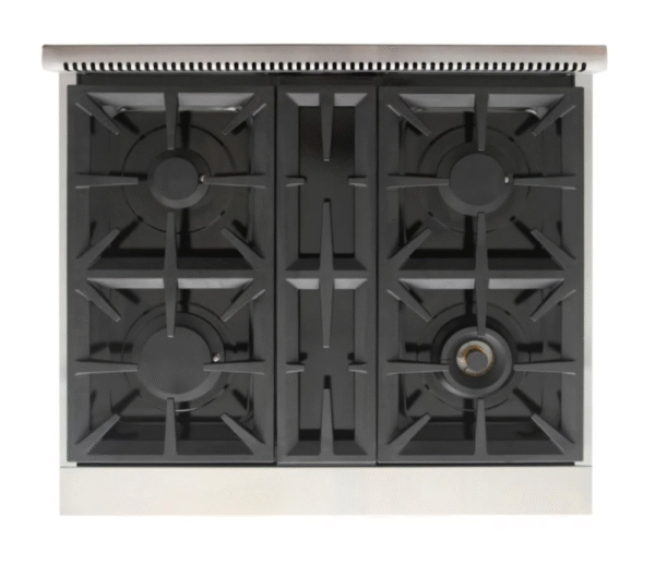 Kucht KFX300 30" Professional Gas Range with 4 Sealed Burners and Convection Oven with NG & LP Options New - Image 9