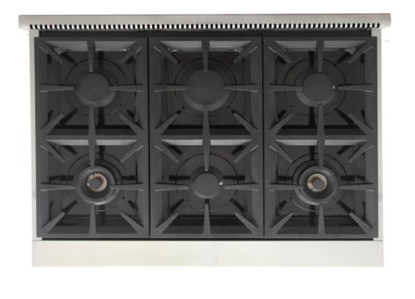 Kucht KFX360 36" Professional Gas Range with 6 Sealed Burners and Convection Oven with NG & LP Options New - Image 3