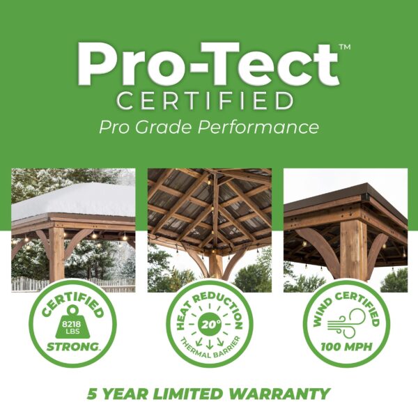 14×10 Cordova Gazebo - Image 7