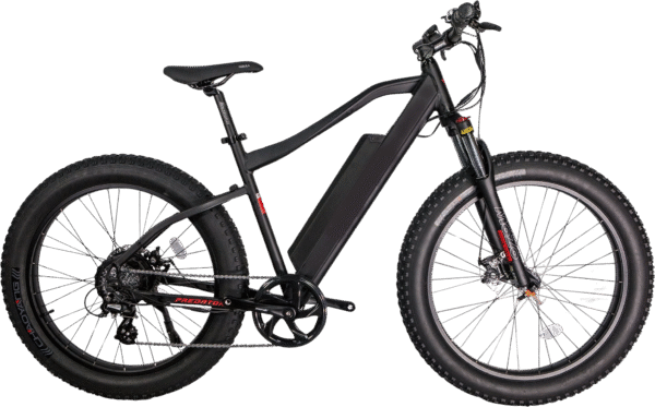 Glarewheel EB-PR Fat Tire Electric Bicycle 7 Speed 26" 500W 25 MPH 30 Mile 48V 13Ah Black or Grey New