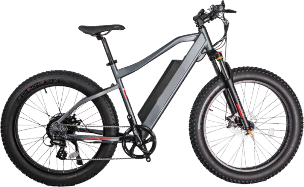 Glarewheel EB-PR Fat Tire Electric Bicycle 7 Speed 26" 500W 25 MPH 30 Mile 48V 13Ah Black or Grey New - Image 2