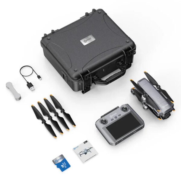 Contixo F33 Drone 4K UHD Camera Laser Obstacle Avoidance 2-Axis Gimbal GPS Control New - Image 7