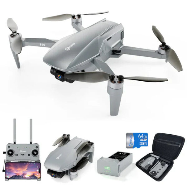 Contixo F36 FPV Drone Foldable with 4K HD Camera 3-Axis Gimbal GPS Control New - Image 2