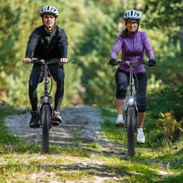 Costway Folding Electric Bike with 20" Fat Tires 750W 30 MPH 44 Mile Range New - Image 2