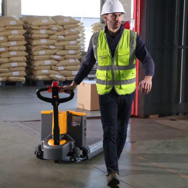 Apollolift A-1038 Pallet Truck Li-Ion Powered with 48" x 27" Forks 4400 Lbs New - Image 2