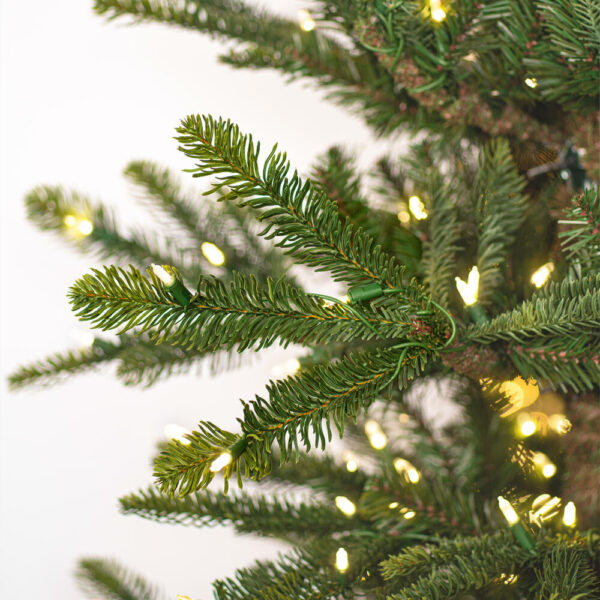 Vickerman Alberta Spruce Artificial Christmas Tree 6' x 48" Warm White LED Lights New - Image 3