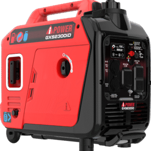 A-iPower GXS2300iD 1800W/2300W Generator Dual Fuel Gas Propane Low THD Inverter CO Alert New