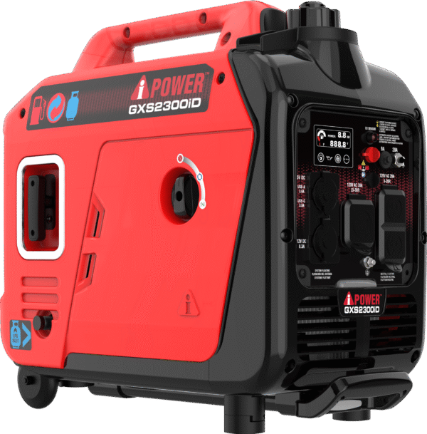 A-iPower GXS2300iD 1800W/2300W Generator Dual Fuel Gas Propane Low THD Inverter CO Alert New