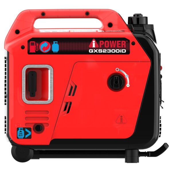 A-iPower GXS2300iD 1800W/2300W Generator Dual Fuel Gas Propane Low THD Inverter CO Alert New - Image 5